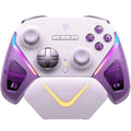Rocker Smart Startstop Charging Base for game controllers in black, green, or purple, showing type-C port.