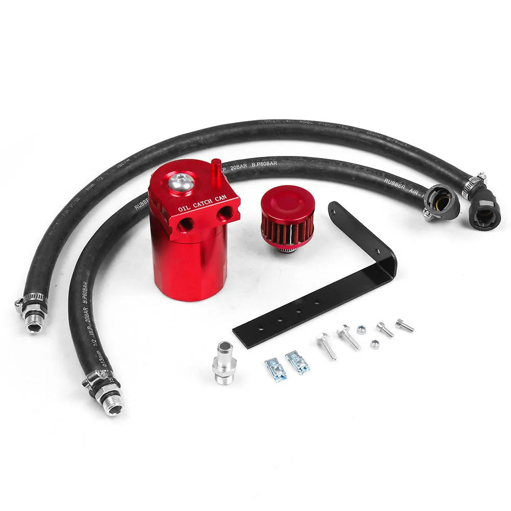 Aluminium alloy oil separator for Ford Expedition in black, blue, red, and silver colour options