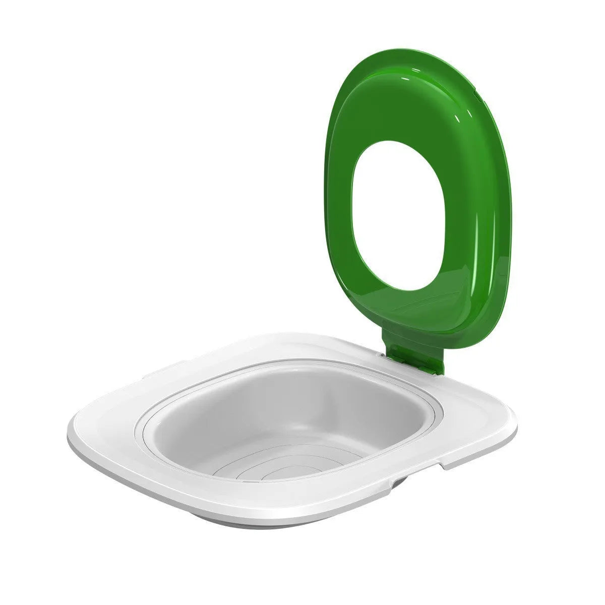 Fifth-generation cat toilet trainer with removable mat in ABS plastic for kitten litter training