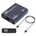 Black MS2131 chip gaming set-top box with audio recording and 1080 resolution output