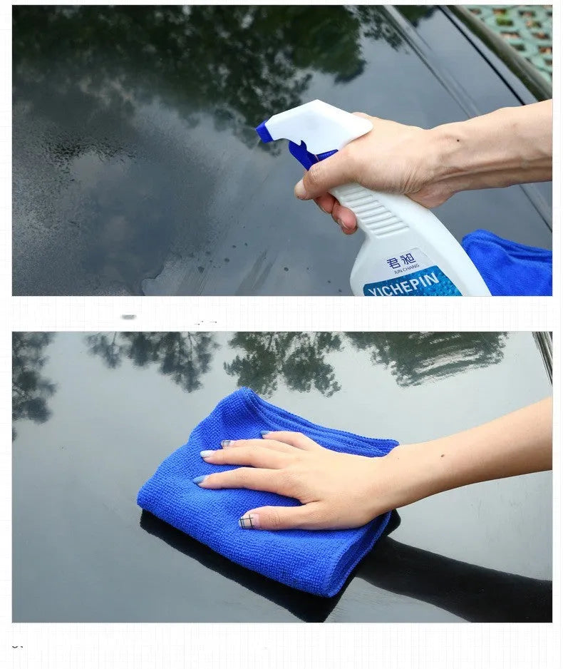 500ml bottle of dust wax powder sprayer for car paint glazing and oxidation resistance