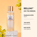 250ml long-lasting light perfume female body spray in Bare Vanilla colour classification