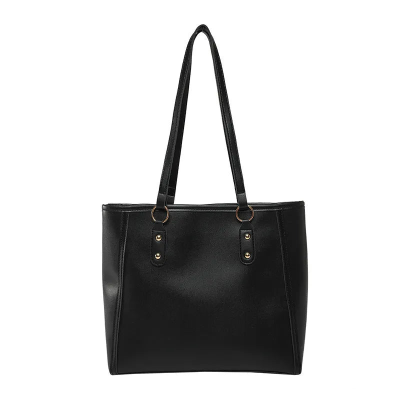 Korean style crossbody shoulder bag in horizontal square suitcase shape with sandwich pocket design
