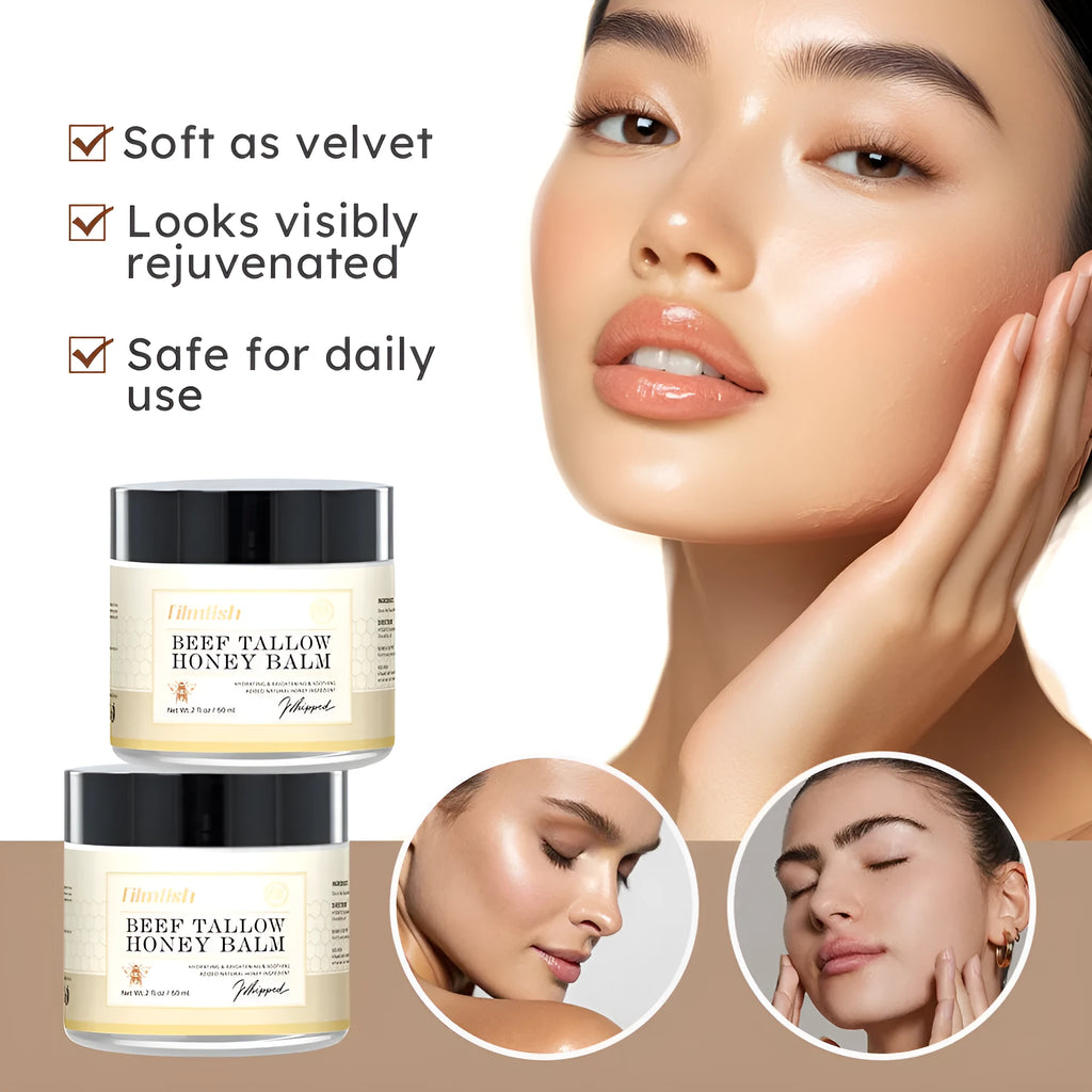 60ml honey moisturiser body cream container for dry skin hydration