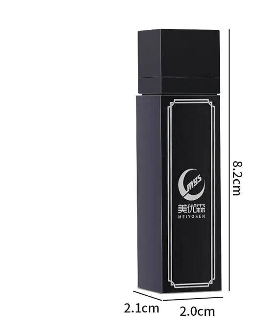 Black package containing 40 disposable pre-moistened wipes for mobile phone screen and body decontamination