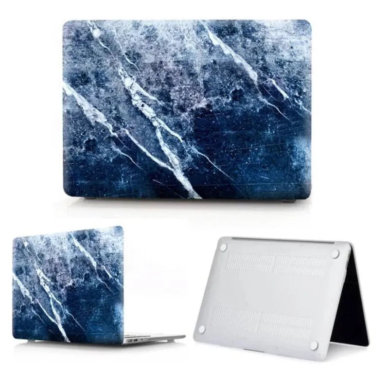PC protective sleeve with marble pattern for MacBook Air and Pro models