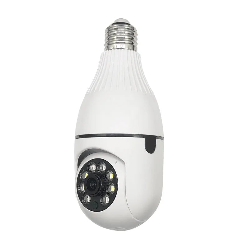 Minions-themed wireless indoor security camera on a white background.