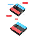 Multi-function HDMI games console adapter with aluminium housing for 4K projection to television screens