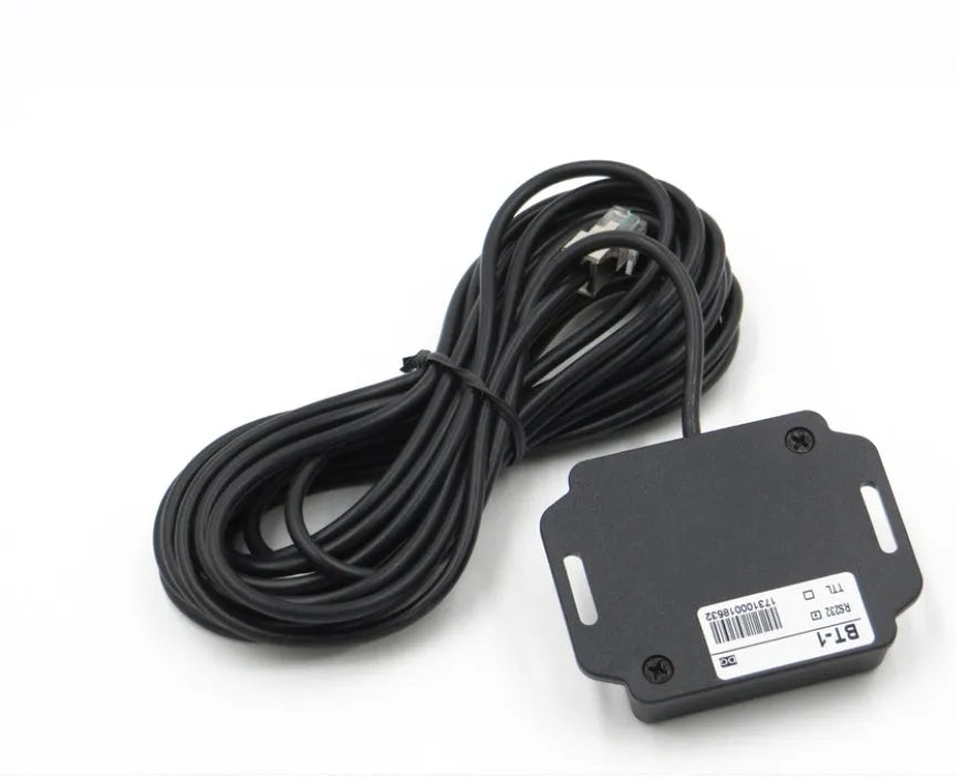 BT-1 model solar charge controller with Bluetooth module for 12V 24V battery systems.