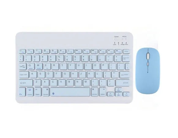Bluetooth keyboard with rechargeable battery in multiple colour options