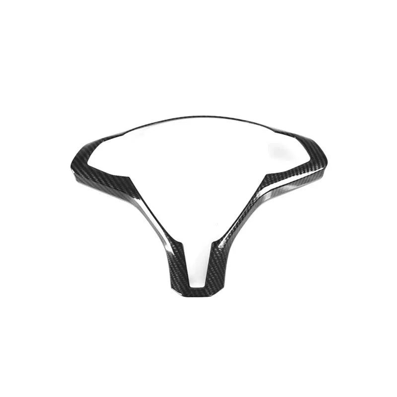 Tesla Model S steering wheel decorative frame in carbon fibre colour ABS plastic