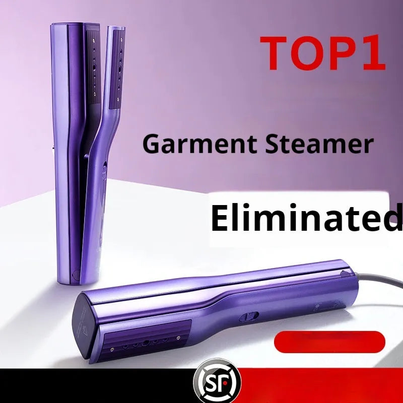 Handheld garment steamer portable pressing machine with AI temperature control and UK plug option