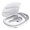 Black or white wireless e-sports gaming headset, in-ear, Bluetooth 5.1, with charging case and Type C port.