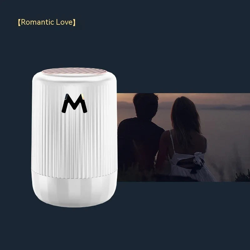 Solid car aromatherapy decoration cup in 10cm by 6cm size for odour removal and fragrance