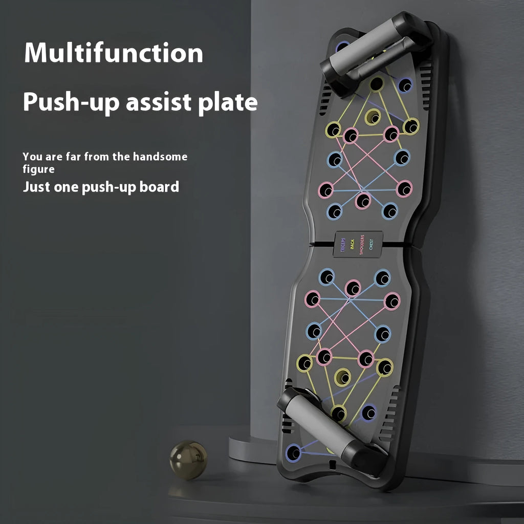 ABS plastic push up support plate fitness equipment for upper body muscle training.