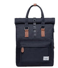 Casual polyester backpack under 20L capacity with black, dark grey and green colour options
