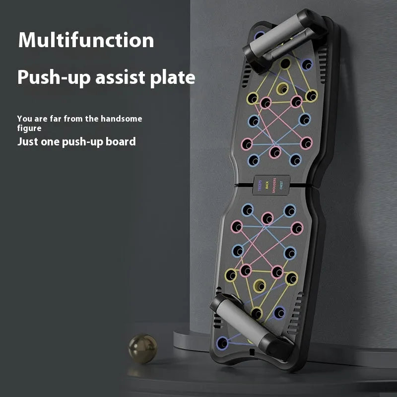 ABS plastic push up support plate fitness equipment for upper body muscle training.
