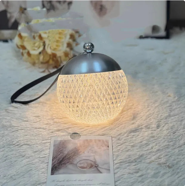 Portable dimmable touch control LED desk lamp in minimalist design