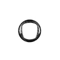 Real dry carbon fibre steering wheel decorative sticker frame in black or red
