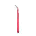 DIY single cluster false eyelash extension set with application tweezers