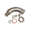 M18 x 1.5 car temperature sensor adapter flow valve with metallic finish