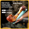Large puppy dental chew stick with ox bone flavour for molar cleaning and training