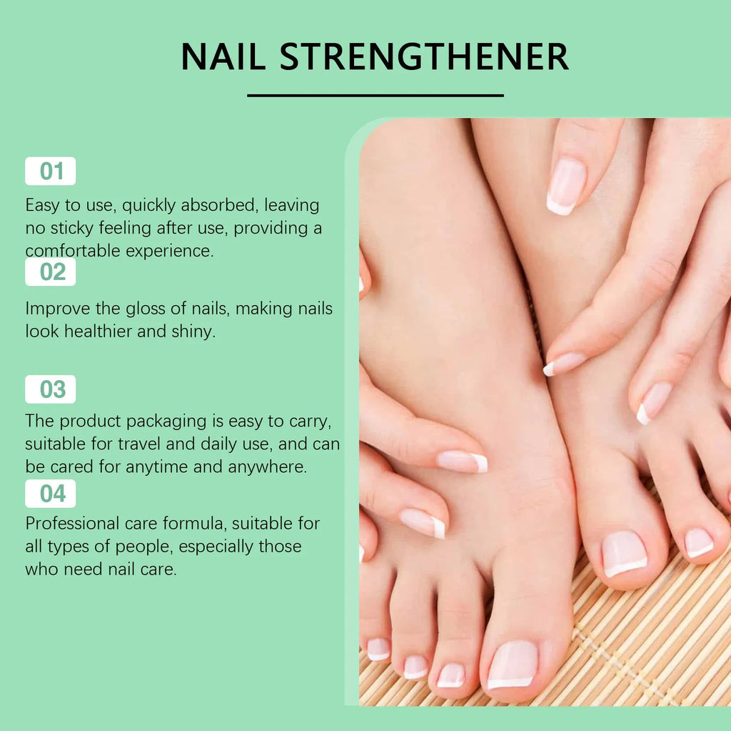30ml bottle of nail care nursing solution for gentle daily cleaning