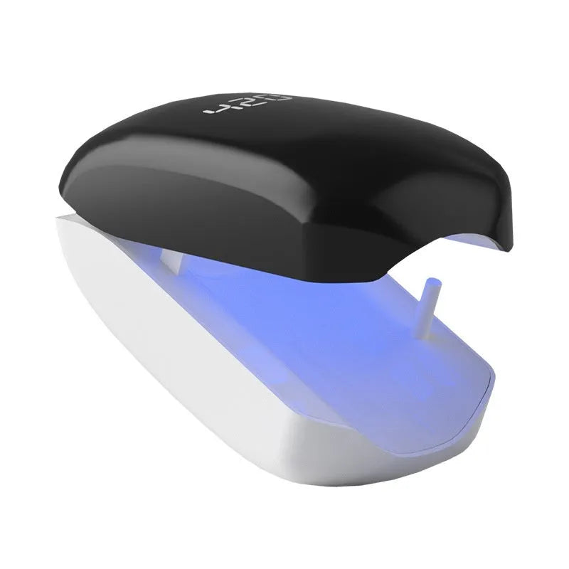 White UV nail fungus laser light auxiliary care lamp for onychomycosis with quick-drying function