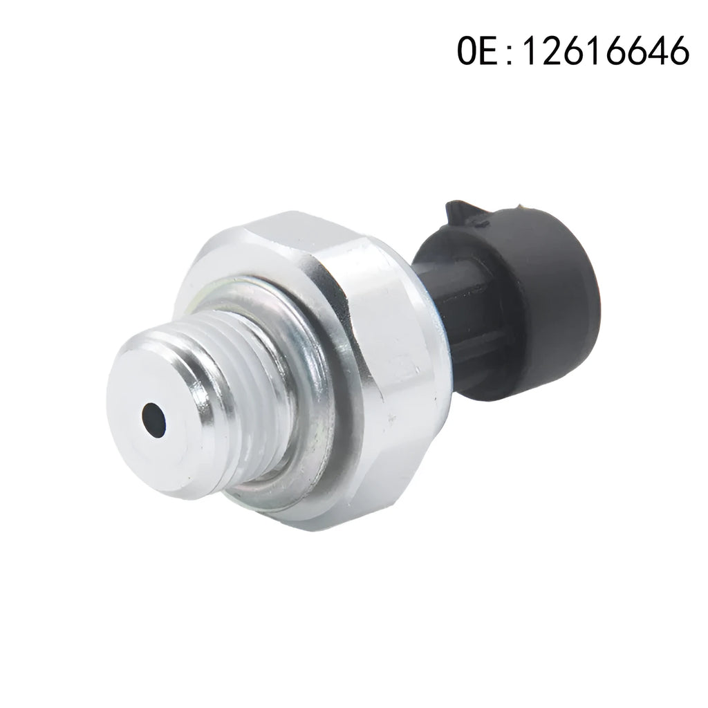 Silver metal fuel pressure sensor for GM vehicles with part numbers 12616646 12677836 D1846A