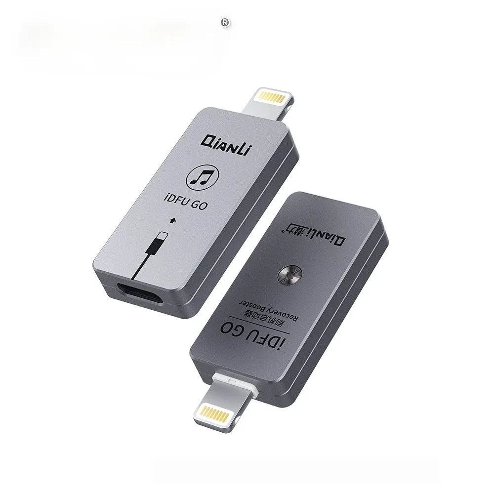 Black stainless steel quick brush starter tool with Type-C connector for Apple mobile phone repair