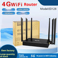 ED128 industrial iron box removable 4G 3G router unit with power adapter