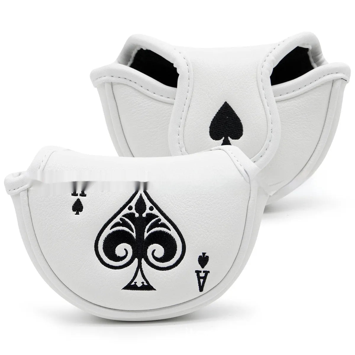 PU golf putter sleeve accessory for club protection during transport