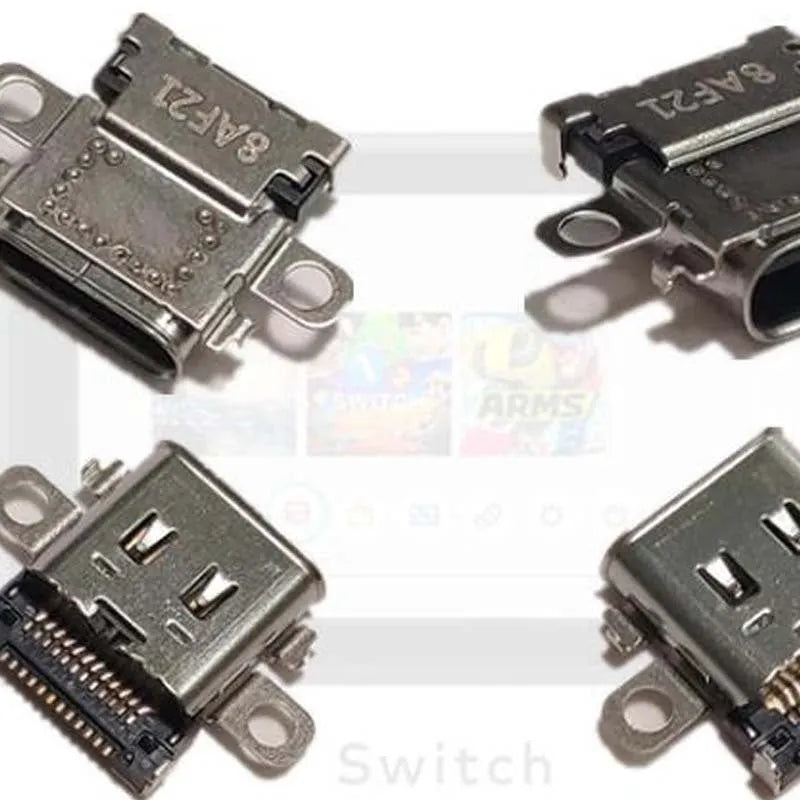 NS console original power charging port replacement component USB-C connector