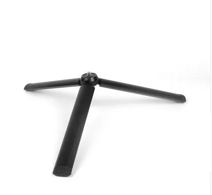 Black aluminium alloy tripod with smartphone mount and stabiliser for Apple iPhones