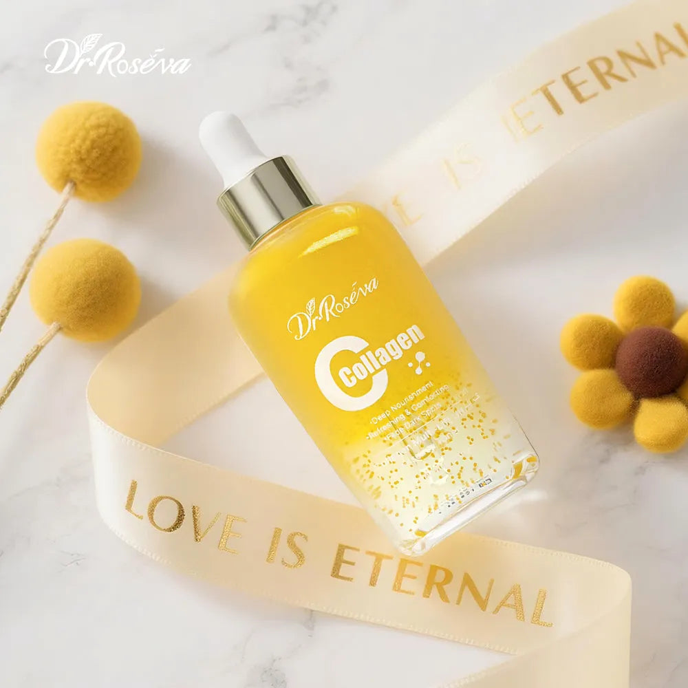 DR.ROSEVA Face Collagen Multi-Lift Ultra Toner 228g bottle with niacinamide and collagen for anti-aging and whitening.