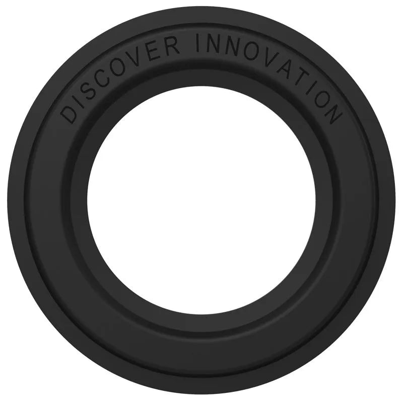 Magnetic ring mobile phone holder for wall and car use, compatible with Apple and Samsung, single pack
