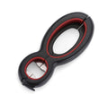 6 in 1 bottle can opener in grey, green or red, 14.5 cm, stainless steel and PP with soft coating