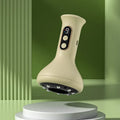BG01 smart cupping device light yellow with UK plug and foam bag