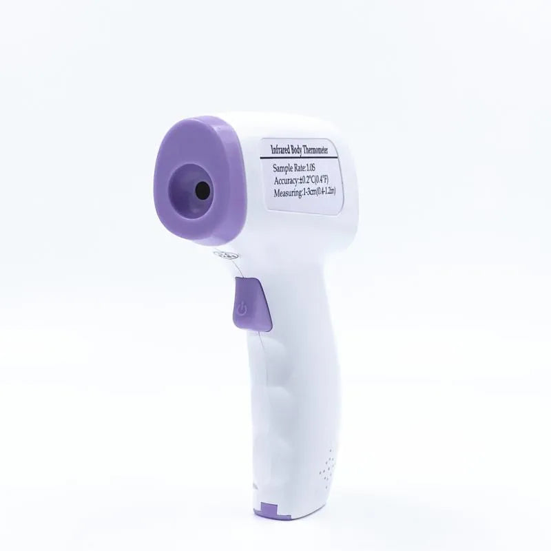 White digital non-contact thermometer for temperature measurement
