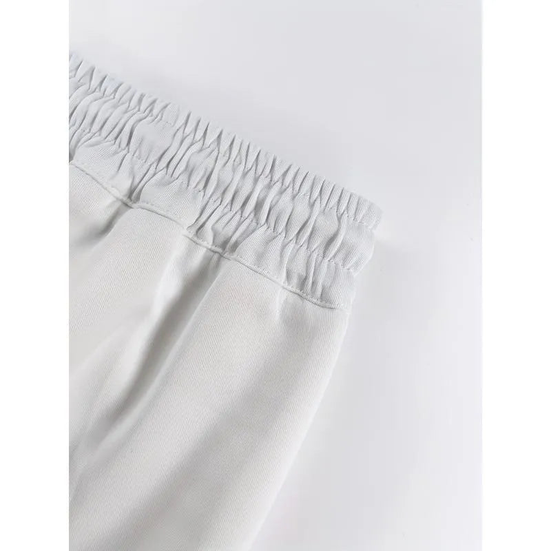 Men's loose corduroy trousers in mixed colours with fire retardant function