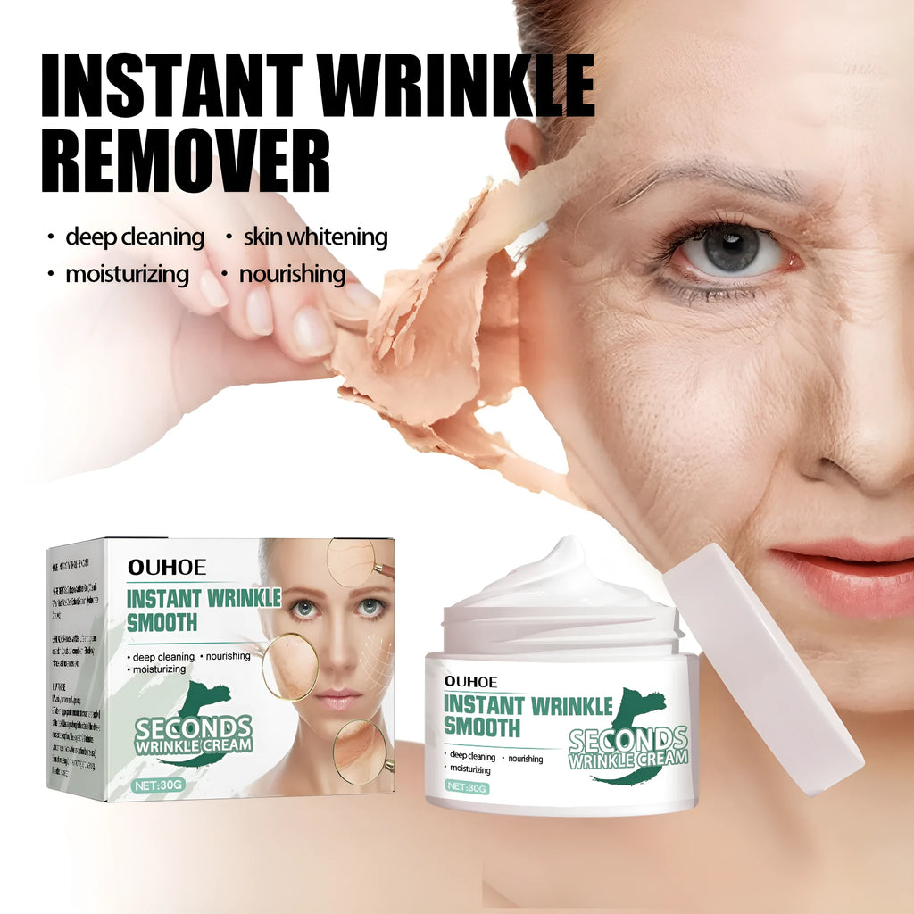 30g anti-aging anti-wrinkle face cream with hydrating formula in standard packaging