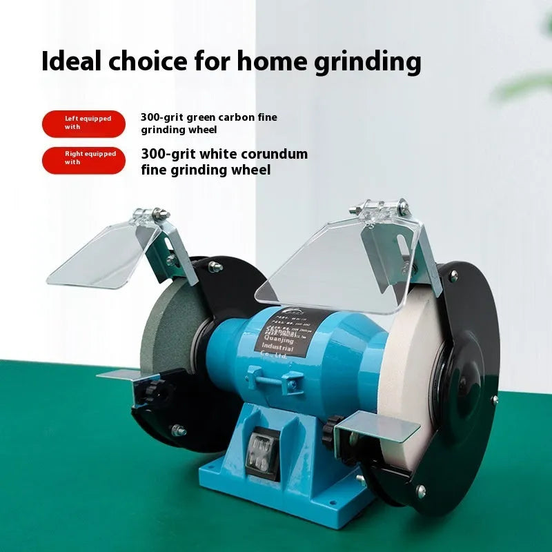 5-inch metal bench grinder for sharpening knives with US electrical plug