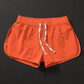 Men's loose fit beach shorts in polyester fabric with micro elasticity