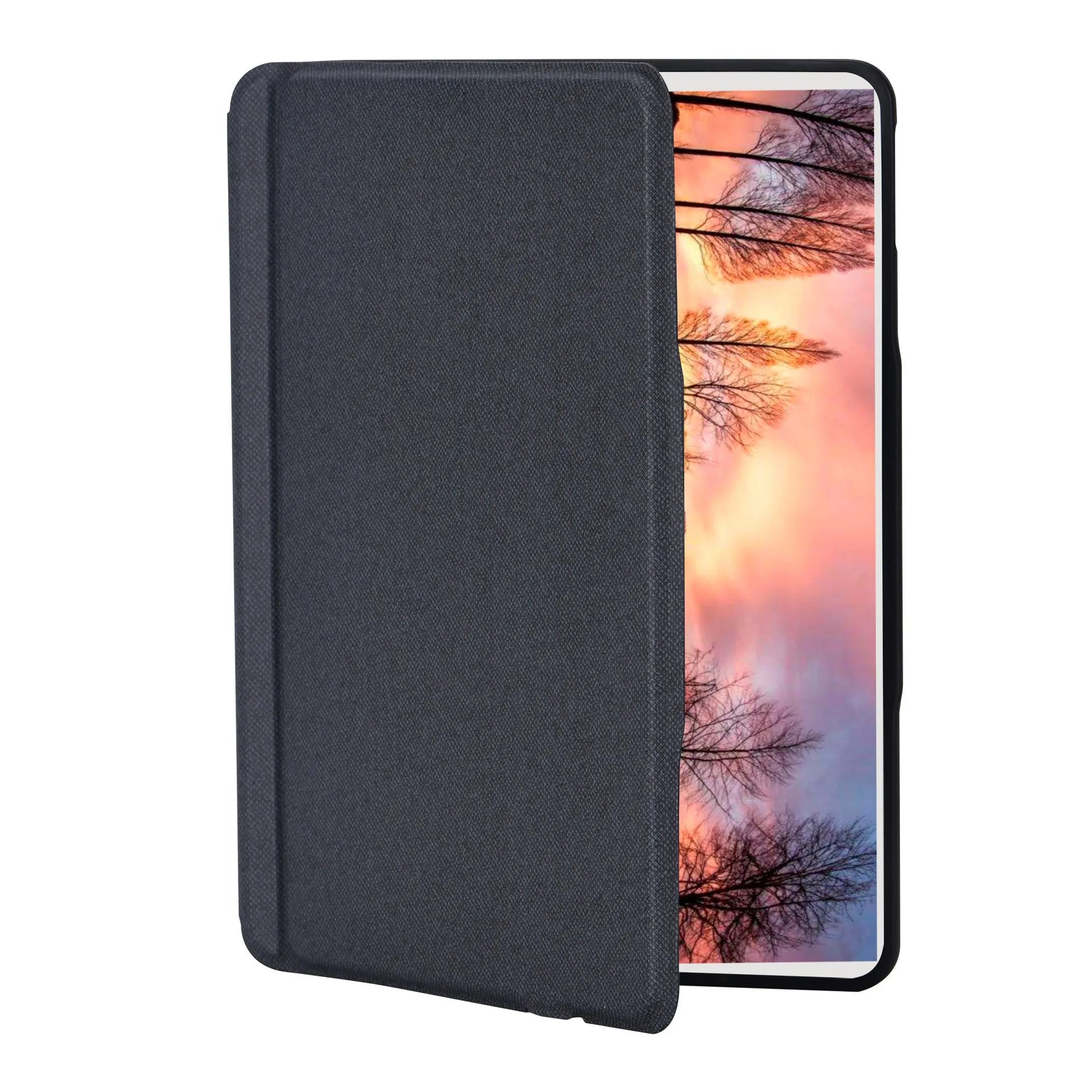 12.9 inch magnetic keyboard case with pen slot for iPad Pro and iPad Air in imitation leather