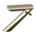 Copper bathroom washbasin mixing faucet, hot and cold, 912g, available in Brushed Gold, Chrome, Grab Gray and White