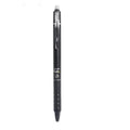 Blue and black erasable gel pen with 0.5mm stainless steel nib and plastic shell for students
