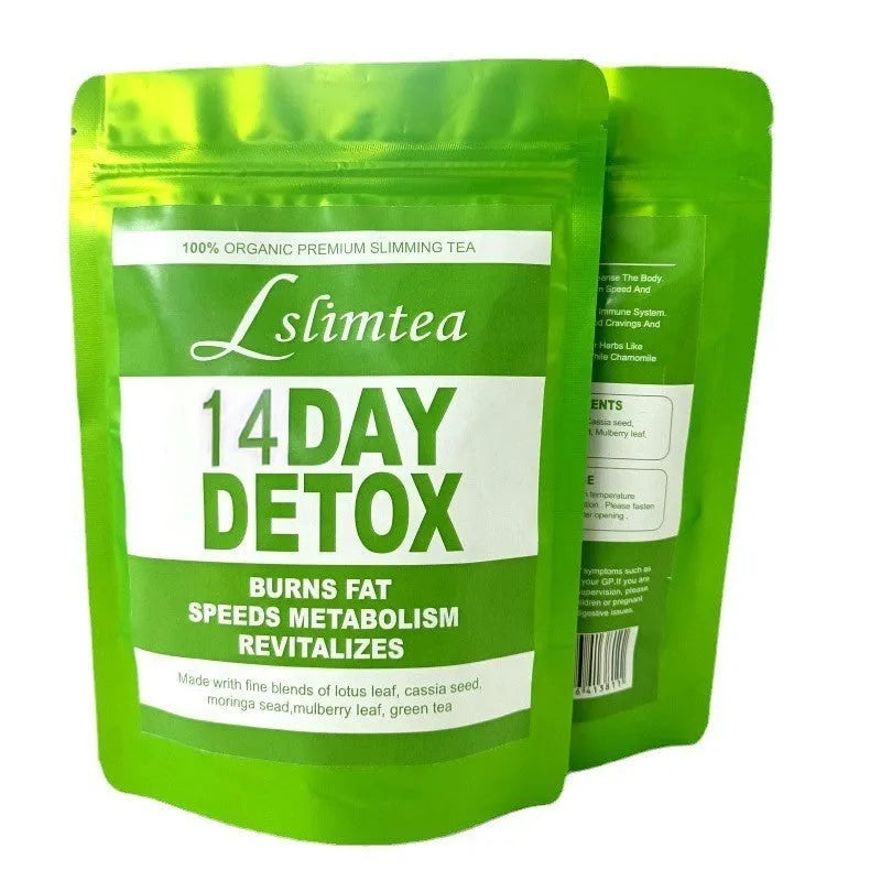 14-day herbal detoxification diet tea pack with 3g sachets for weight loss support programme