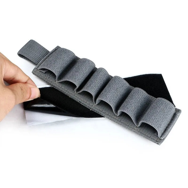 6-hole tactical storage sticker in 1000D nylon measuring 5 by 16.5 centimetres