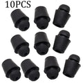 10 automobile rubber buffer clips for shock absorption in car boot buckle systems, X16 colour