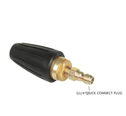 High pressure car wash water gun alloy rotary nozzle 2500PSI 030 aperture 160 kg